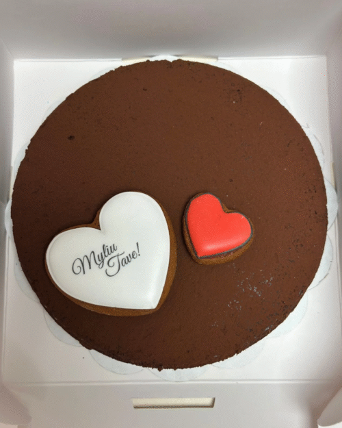 Meduolinis tinginys su dekoru - Myliu tave!