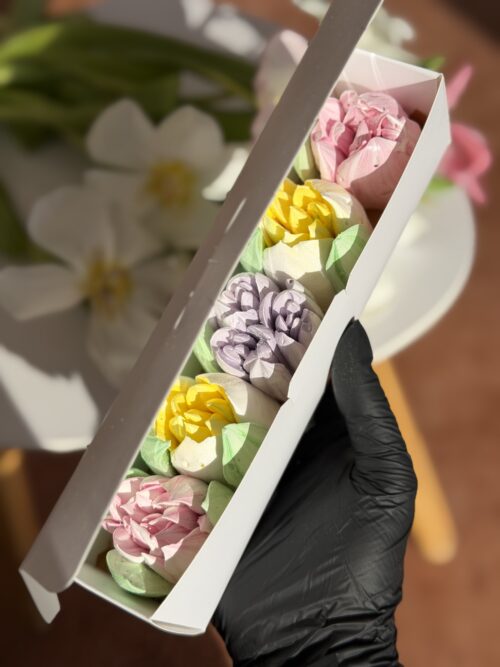 5vnt zefyrinių gėlių dėžutė