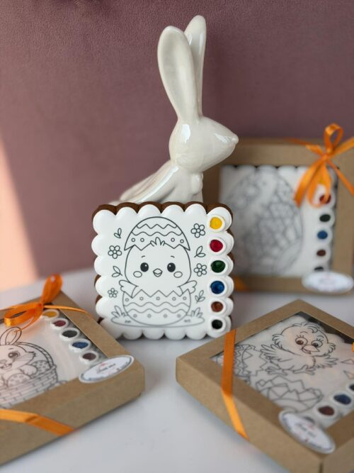 Spalvinimo meduolis - Viščiukas margutyje