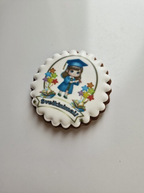 Meduolis "Sveikinimai!" mergaitei